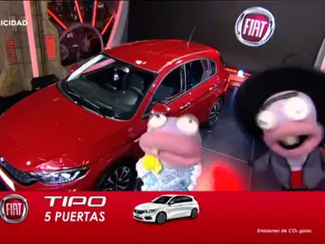 Paquete TP de Fiat en El Hormiguero Paquete TP de Fiat en El Hormiguero
