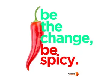 Be the change, be spicy, be atresmedia Be the change, be spicy, be atresmedia