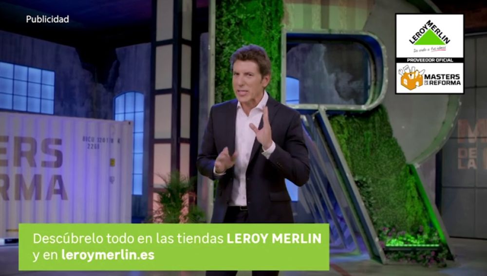 Leroy Merlin, proovedor oficial de materiales y herramientas de 'Másters de la reforma'