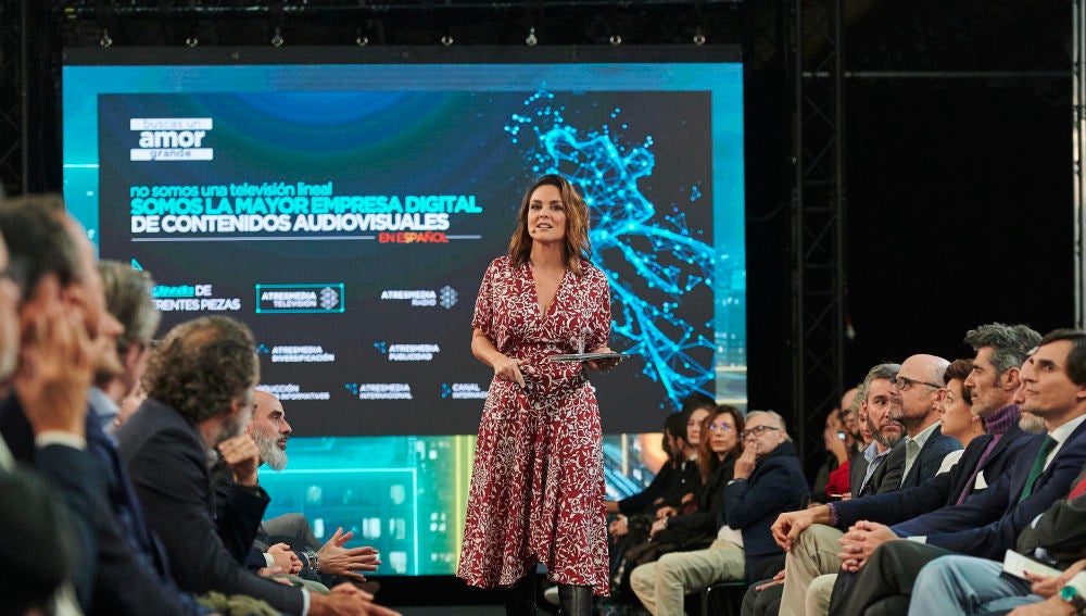 Mónica Carrillo también ha participado en el evento UPFRONT NEXTV 2019