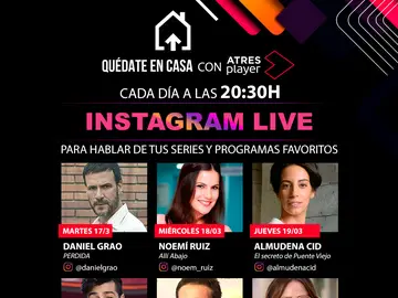 Atresmedia TV pone en marcha '#QuédateEnCasa con ATRESplayer' Atresmedia TV pone en marcha '#QuédateEnCasa con ATRESplayer'