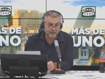 Carlos Alsina durante el monólogo Carlos Alsina durante el monólogo