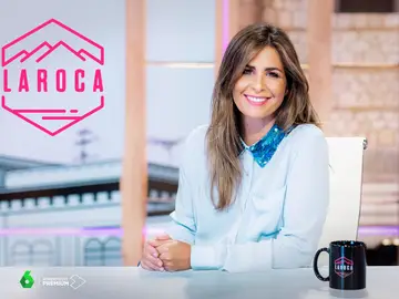 Nuria Roca, en el plató de La Roca Nuria Roca, en el plató de La Roca