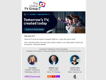 La televisión del mañana, creada hoy La televisión del mañana, creada hoy