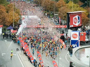 Más de 15.000 personas inundan las calles en la carrera Ponle Freno para apoyar a las víctimas de tráfico Más de 15.000 personas inundan las calles en la carrera Ponle Freno para apoyar a las víctimas de tráfico