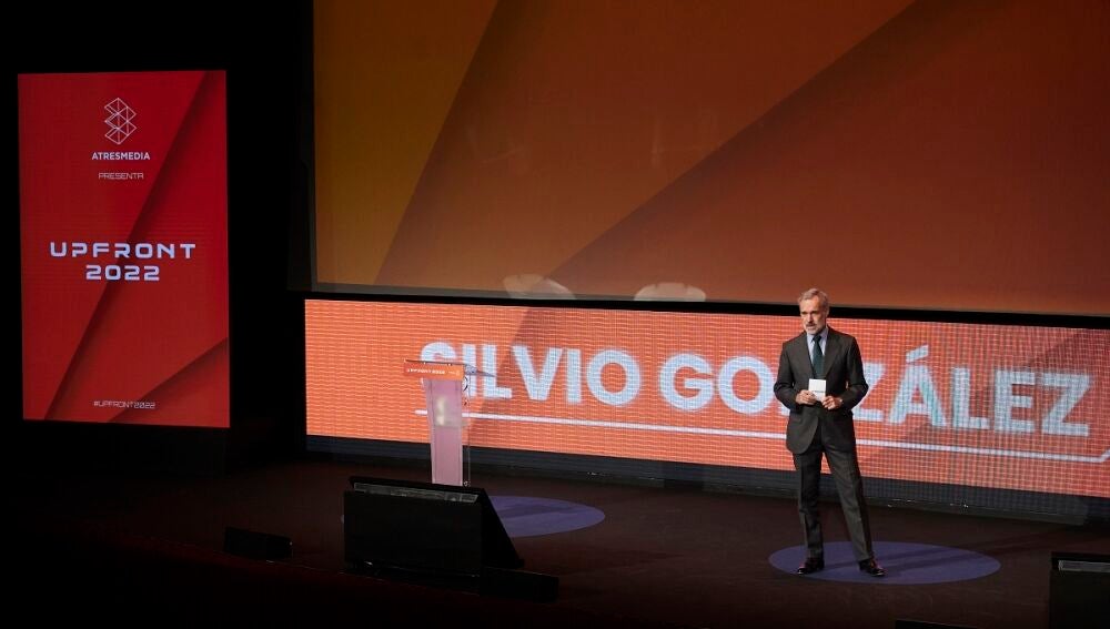Silvio González, consejero delegado de Atresmedia, en el Upfront 2022