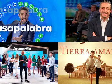 Audiencias Abril Audiencias Abril