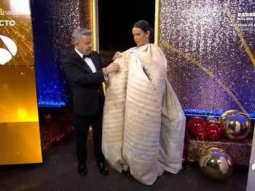 El vestido de Cristina Pedroche en las Campanadas 2022 El vestido de Cristina Pedroche en las Campanadas 2022