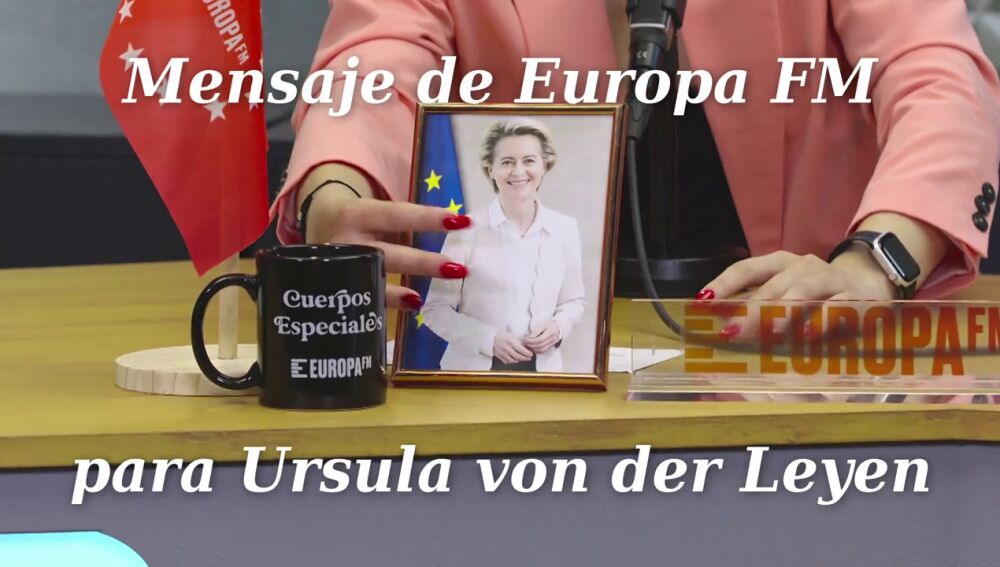 Eva Soriano e Iggy Rubín insisten: piden con un spot a Ursula von der Leyen que reconozca a Europa FM como la Radio Oficial de Europa