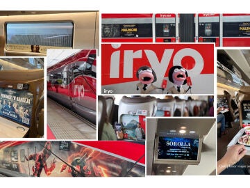 Acciones publicitarias destacadas en los trenes Iryo en 2023