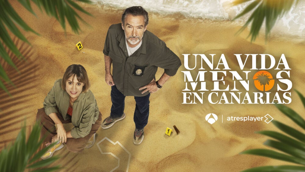 Cartel oficial de &#39;Una vida menos en Canarias&#39;, protagonizada por Ginés García Millán y Natalia Verbeke.