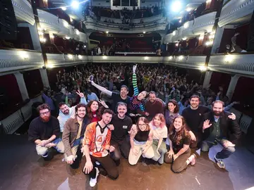 El equipo de 'Cuerpos especiales' en el especial 500 programas. El equipo de 'Cuerpos especiales' en el especial 500 programas.