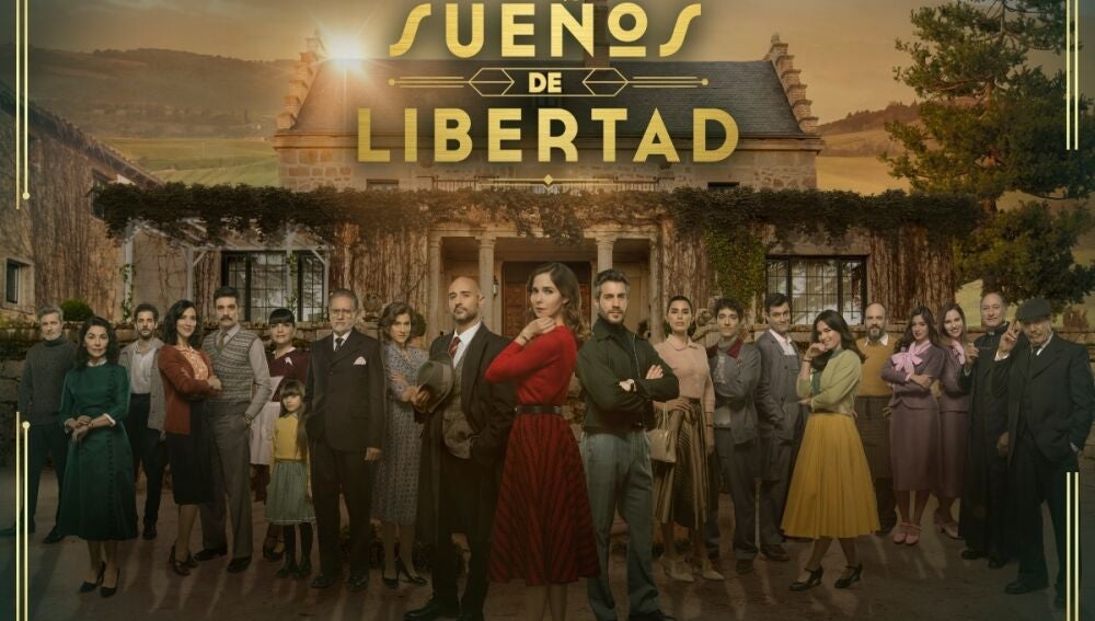 Cartel Sue&ntilde;os de libertad