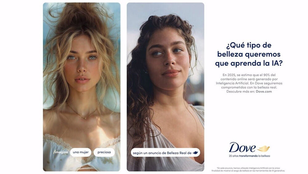 Dove celebra en España 20 años de promoción de la belleza real con una campaña impulsada por su agencia Havas Internacional de la mano de ATRESMEDIA
