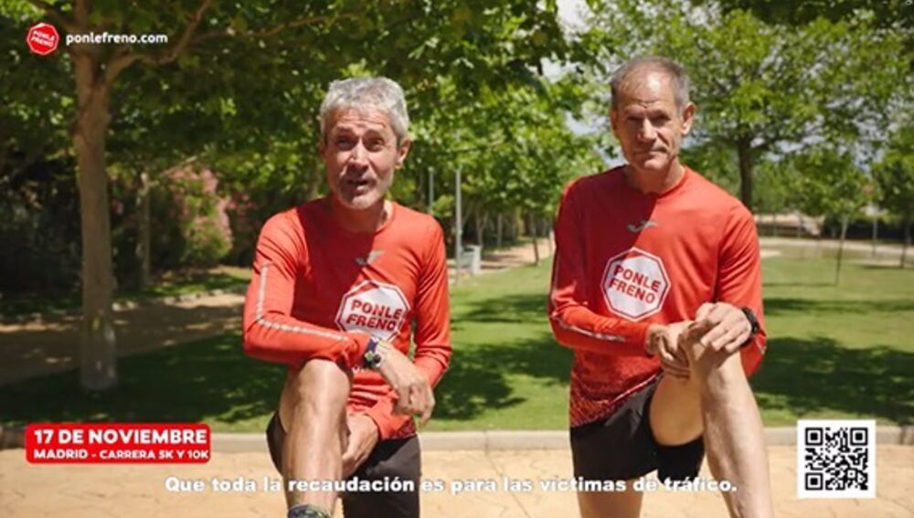 Arranca la campaña de &#39;Ponle freno&#39;, de Atresmedia y Fundación AXA, para la carrera de Madrid del 17 de noviembre