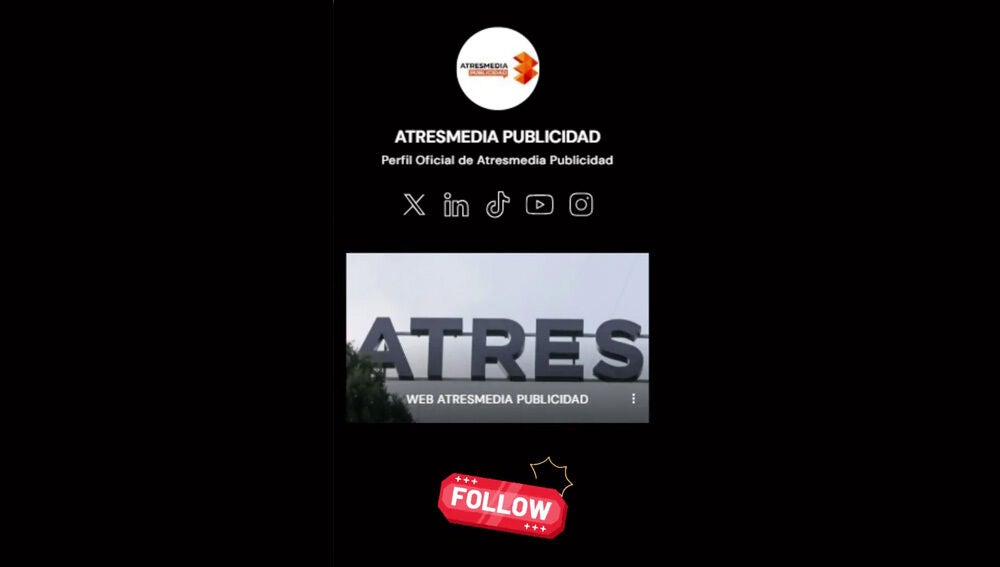 Atresmedia Publicidad en tus redes sociales favoritas