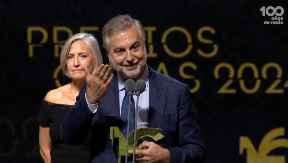 Carlos Alsina recoge el Premio Ondas 2024