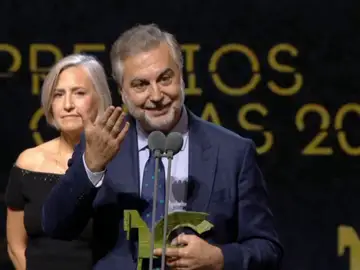 Carlos Alsina recoge el Premio Ondas 2024 Carlos Alsina recoge el Premio Ondas 2024