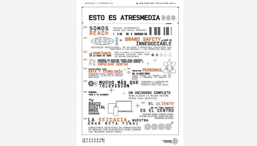 Manifiesto de ATRESMEDIA Publicidad