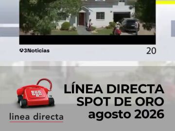 La campaña del Seguro de salud de Línea directa es el spot más visto de la televisión en agosto La campaña del Seguro de salud de Línea directa es el spot más visto de la televisión en agosto