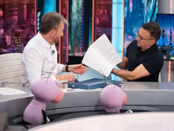 Alejandro Amen&aacute;bar en El Hormiguero