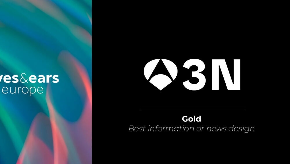 Antena 3 Noticias, reconocida con la mayor distinción de los International Eyes & Ears Awards por su nueva identidad
